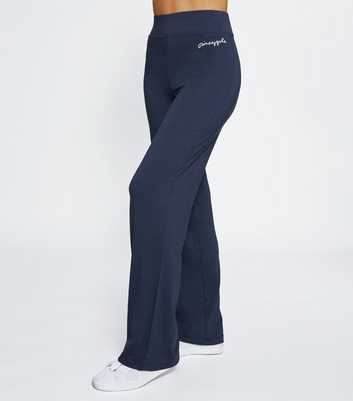 Pineapple Navy Jersey Trousers