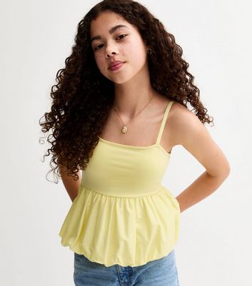 peplum babydoll top