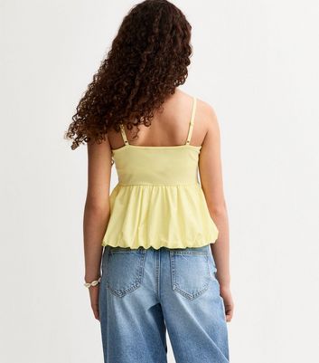 peplum babydoll top