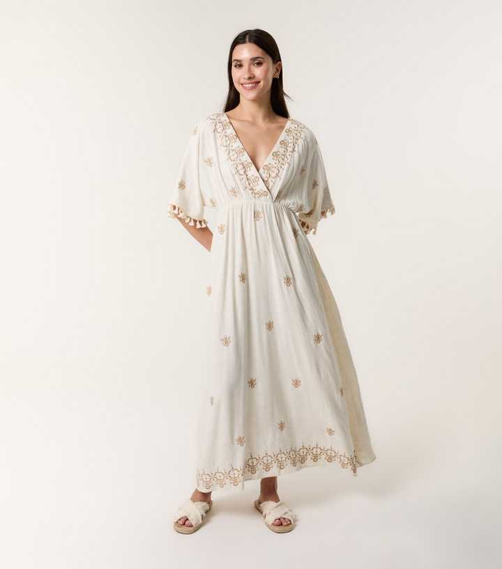 sachin and babi light blue dress Bridal White Gold Kaftan