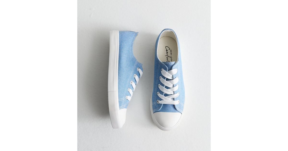 SALE KINDLE Boys Shoes:- Blue Lace Ups main image 1