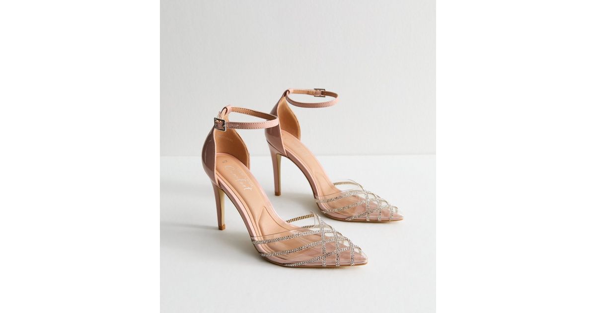 The Sadie Faux Leather Sneaker in Light Pink