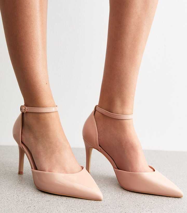 Loafers Wide Fit Tan Patent Shoes Extra Wide Fit Cream Faux Patent