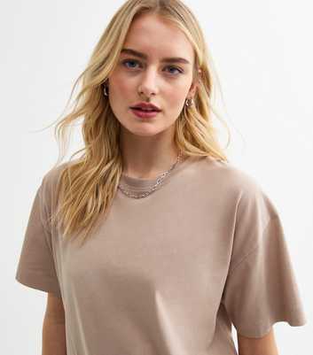 Tall Mink Oversized T-Shirt