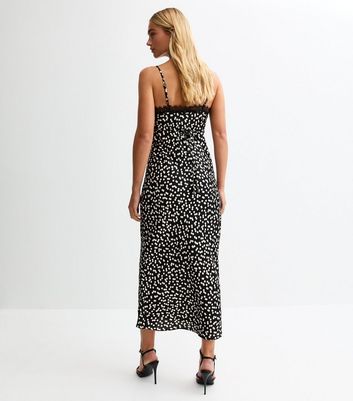 ハーリップトゥ　Polka-Dot Lace-Trim Dress s*a様 Herlipto Polka-Dot Lace-Trim Dress 新色】Polka-Dot Lace-Trim