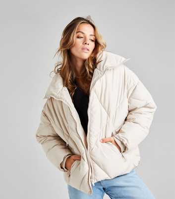 Urban Bliss Stone Diamond Puffer Jacket