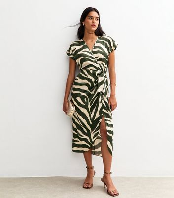 zebra green dress Holidays Sequin V Back Dress Flower Girl Dress 498 8 / Black