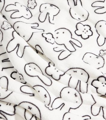 Skinnydip White Miffy Blanket New Look