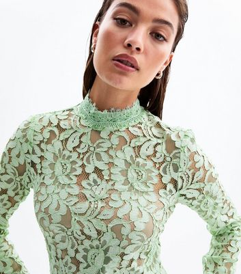 knee length lace dress white Irina Mini Dress main image 1