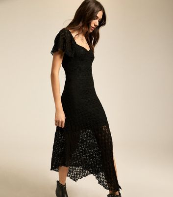 new look asymmetric dress LACE ASYMMETRIC DRESS – THE NEW STUDIO