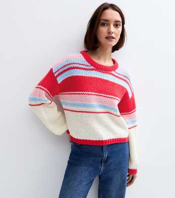 Sunshine Soul Multicoloured Striped Jumper