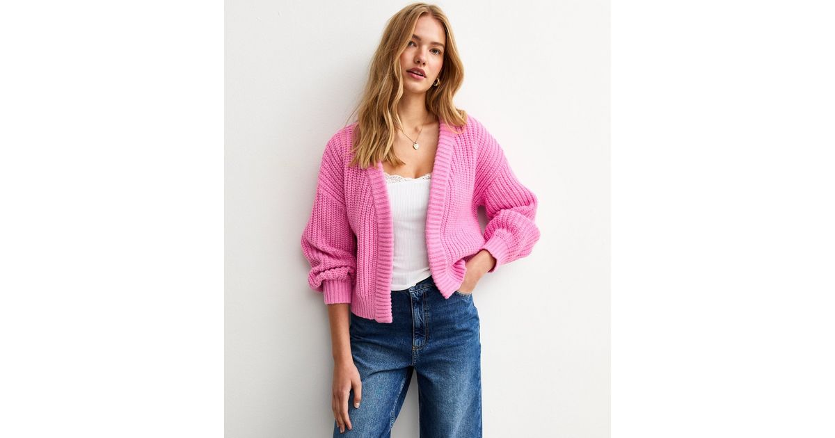 Sunshine Soul Light Pink Cardigan New Look