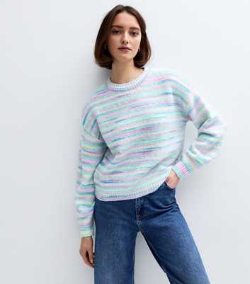 Sunshine Soul Blue Striped Jumper