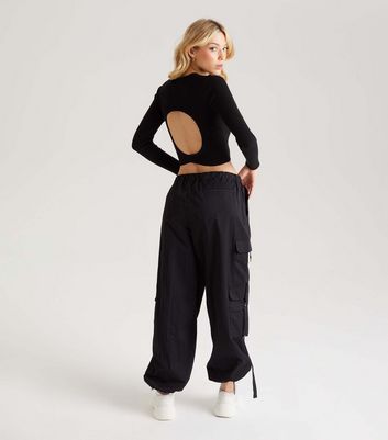 Wrap back jumper top