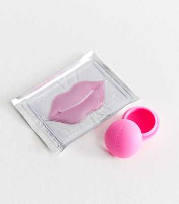 Pink Mentos Lip Balm And Mask Set