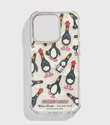 Skinnydip x Wallace and Gromit Feathers McCraw iPhone Case