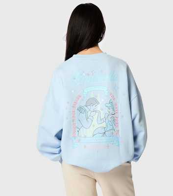 Skinnydip Blue Disney Cinderella Dreams Oversized Sweatshirt