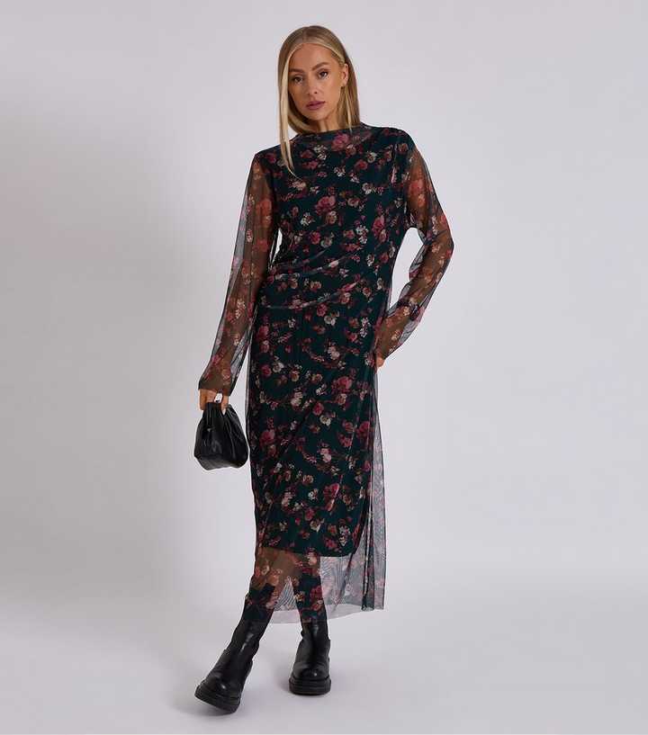 foxiedox velvet embroidered dress Alaina Velvet Embroidered Maxi Dress main image 1