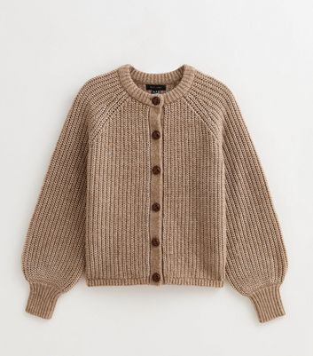 トップス rokh / KNIT CARDIGAN / CAMEL rokh / KNIT CARDIGAN / CAMEL