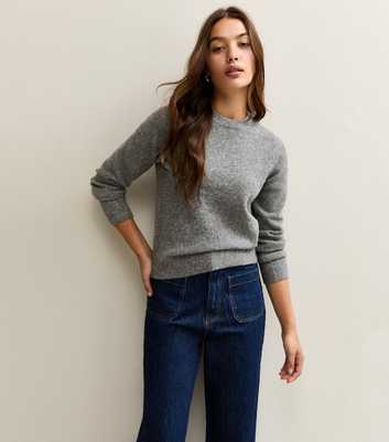 Grey Crew Neck Jumper