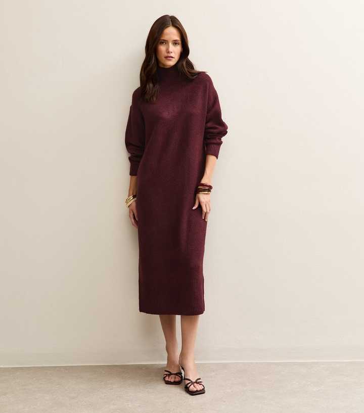 burgundy midi cocktail dress AW25 GUESS Kids