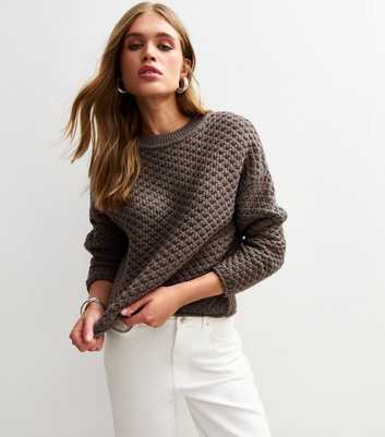 Mink Stitch Knit Jumper