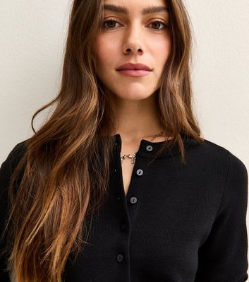 petite black cardigan