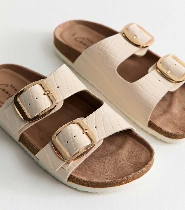 Crocs Mujer Amazon New Look CROC Sandalias Planas White/blanco