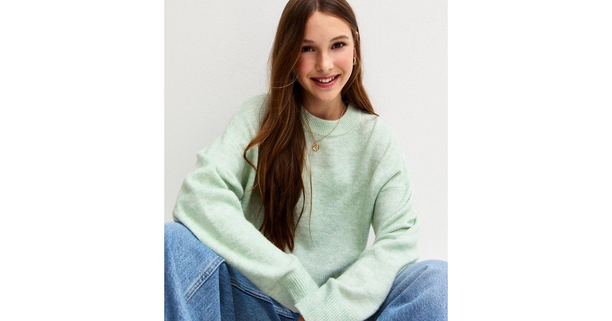 girls green blanca jumper