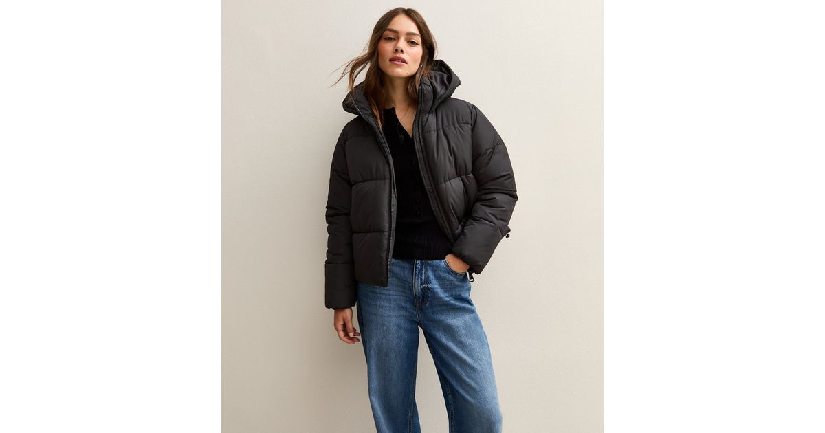 Black Petite Outerwear Sale Hooded Coats Debenhams Womens Black