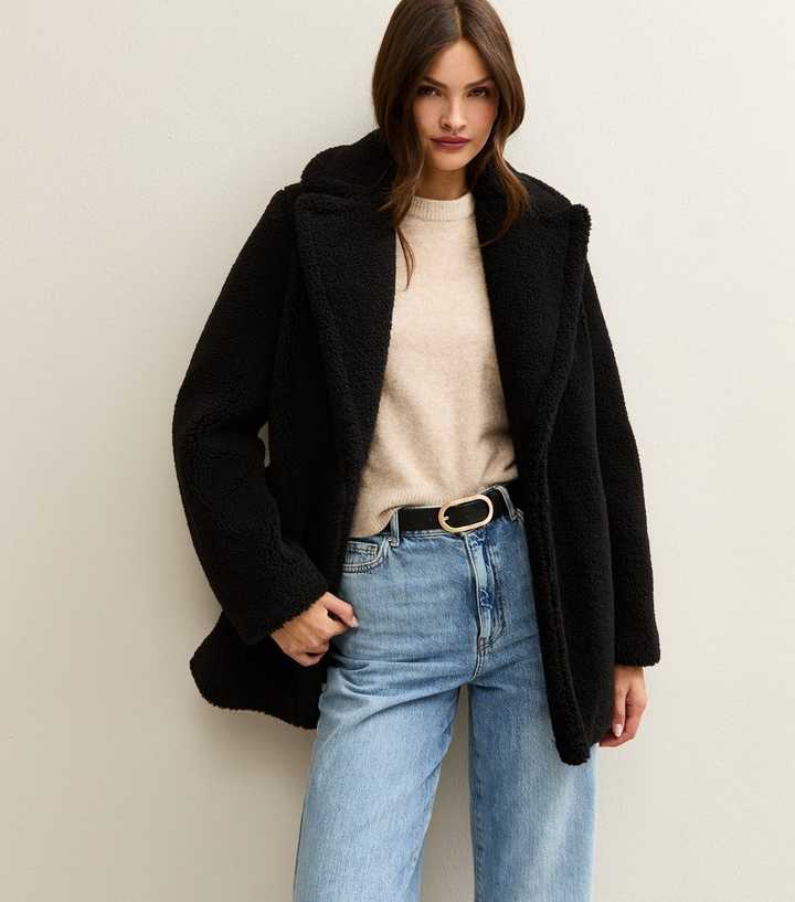 Tall Black Borg Coat