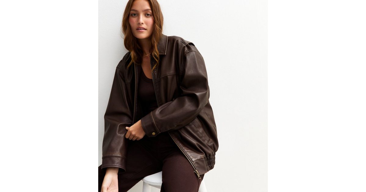 15 Really Good Outfits: How to Wear a Brown Leather Jacket - Be So You