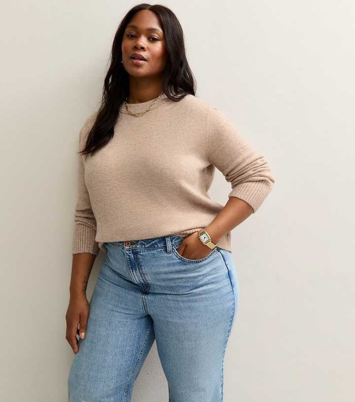 Curves Mink Crew Neck Jumper