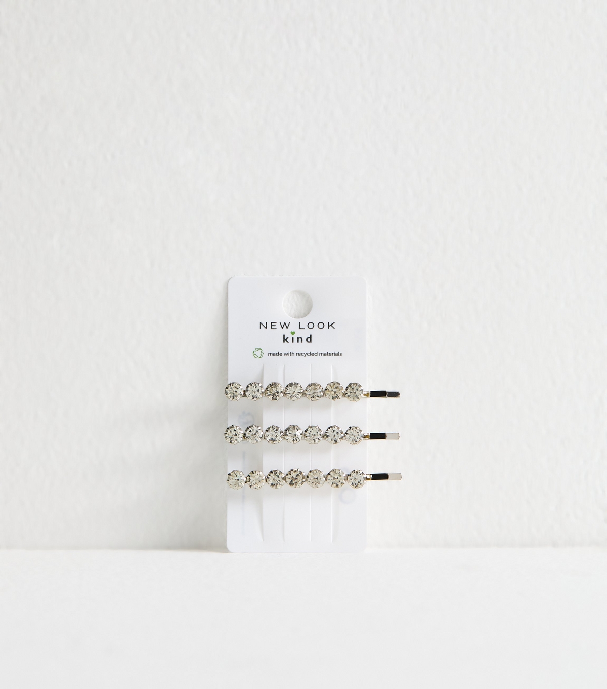 Pack of 3 Diamante Embellished Hair Slides New Look