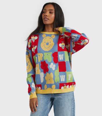 Skinnydip Multicoloured Winnie The Pooh Knit Jumper