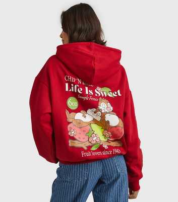 Skinnydip Red Life Is Sweet Hoodie