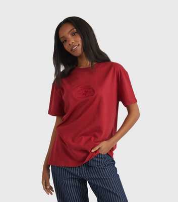 Skinnydip Red Mind Your Own Vibe T-Shirt