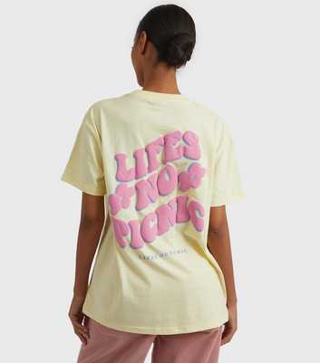 Skinnydip Yellow Lifes No Picnic T-Shirt