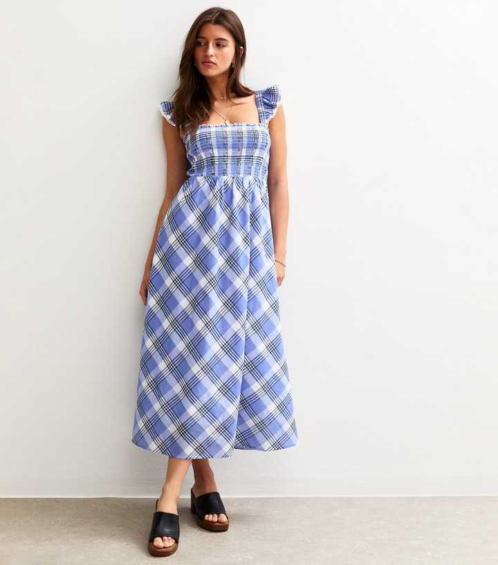 Ladies Dresses Zara Check Midi Dress ZARA New WOMAN SS25 POLKA DOT