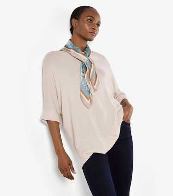 Apricot Stone Batwing Sleeve Top