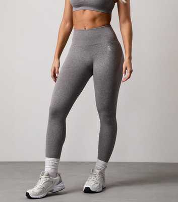 Gym King Grey Sculpt Seamless Leggings