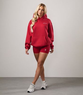 red gym king tracksuit