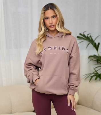 Gym King Light Pink Shadow Hoodie