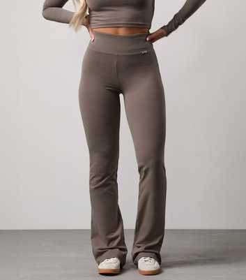 Gym King Mink Plush Flared Trousers