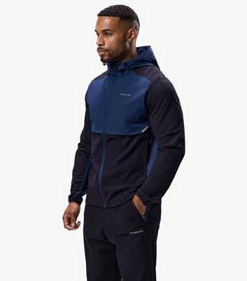 Gym King Navy Blue Advance Tracksuit Top