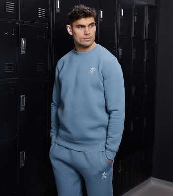 Gym King Light Blue Fundamental Fleece Sweatshirt