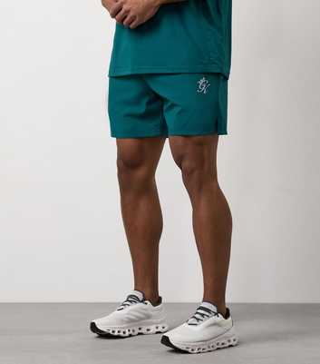 Gym King Dark Green Energy 6 Shorts