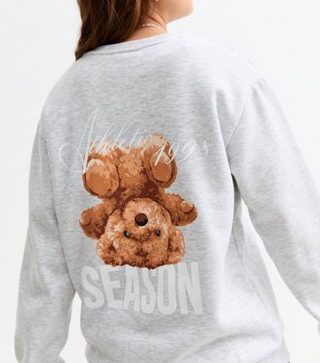 Kids Viking Bear Graphic Sweatshirt - Boys & Girls Pullover Hoodie 9 thumbnail image