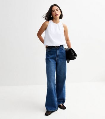 bubble hem top new look