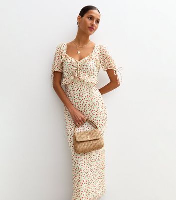 sachin and babi light blue dress Maison Tara Women's Long Sleeve Mock Neck Polka Dot Chiffon Dress